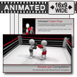 Knock Out Competition PowerPoint template