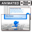 Only Answer PowerPoint template
