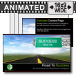 Road To Success - PowerPoint Template