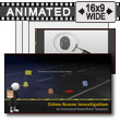Crime Scene Investigation PowerPoint template