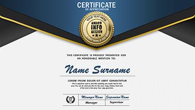 certificate powerpoint template