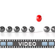 Stand Out Line Video Background