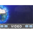 Abstract Earth Video Background