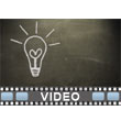 Draw Lightbulb Video Background