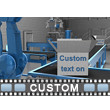 Automated Factory Text - Video Background