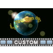 Earth Orbit Text - Video Background
