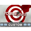 Target Text Video Background