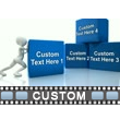 Heavy Box Text - Video Background