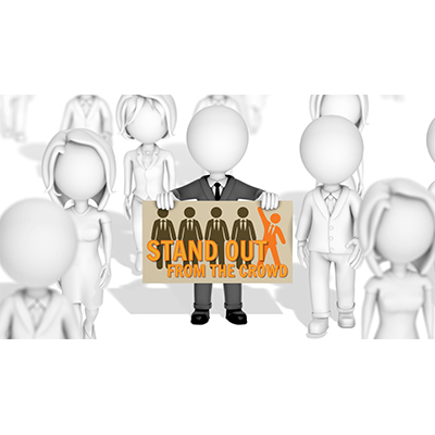 Walk Around Sign Holder Custom Video Background
