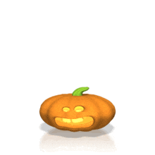 Pumpkin Patch Halloween | 3D Animated Clipart for PowerPoint -  