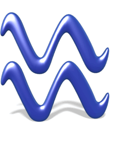 Aquarius Symbol | 3D Animated Clipart for PowerPoint - PresenterMedia.com