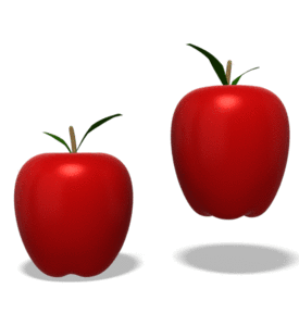 animated apple being eaten gif