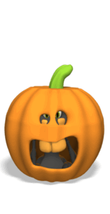 Animated gif sample: Cat Popping Out Of Pumpkin