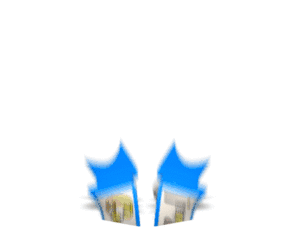 Animated gif sample: Ribbon Poles God Bless You