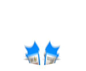 Animated gif sample: Ribbon Poles I Love You