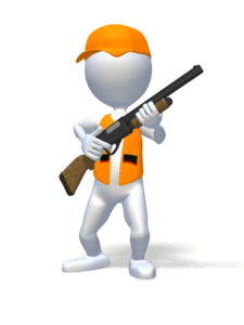 Animated gif sample: Hunting Figure with Shotgun