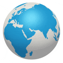 Rotating Globe | 3D Animated Clipart for PowerPoint 