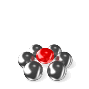 Animated gif sample: Stand Out Group Red Ball