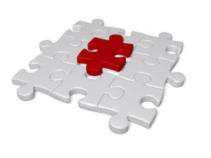 Animated gif sample: Red Puzzle Piece