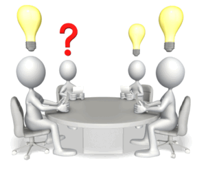 Animated gif sample: Brainstorming Conference