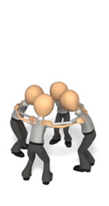 Animated gif sample: Brainstorming Huddle