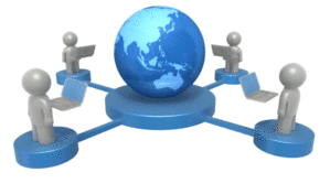 Animated gif sample: Platform Internet World Connection