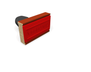 Animated gif sample: Rubber Stamp Of Approval