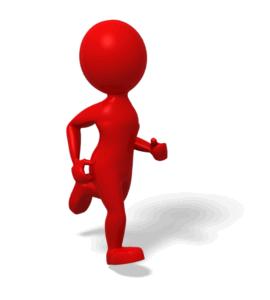 Animated gif sample: Red Leader Running Alone