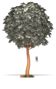 Money Dollar Tree | 3D Animated Clipart for PowerPoint - PresenterMedia.com