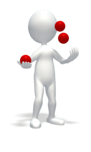 Animated gif sample: Figure Juggling Balls