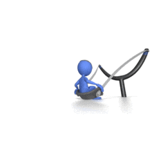 A risk-taker stick figure launches off a large sling shot into the air.  &lt;br&gt;&lt;br&gt; This animation is made to only loop one time. 
&lt;a href=&quot;http://www.presentermedia.com/blog/2010/07/set-number-loops-animated-gif/&quot;&gt; Learn how to set the number of loops here.&lt;/a&gt;