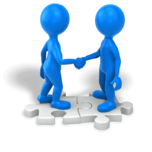 Animated gif sample: Two Stickmen Shaking Hands Puzzle