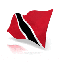An animated flag of Trinidad and Tobago.