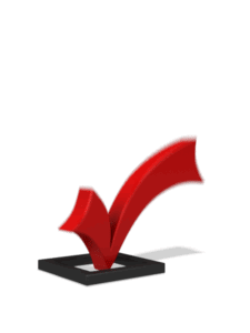 Animated gif sample: Checkmark Bouncing