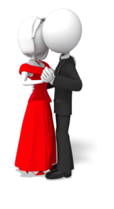 Animated gif sample: Couple Slow Dancing Together