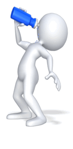 Animated gif sample: Drinking From Sports Bottle