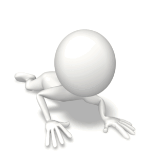 Animated gif sample: Stick Figure Help Me