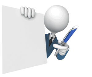 Animated gif sample: Pressure Sign Blank Paper