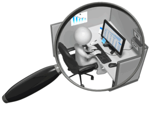 Animated gif sample: Stick Figure Micromanaged