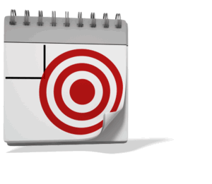 Animated gif sample: Hit Target Date - Non Looping