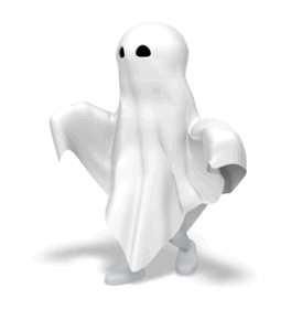 Animated gif sample: Ghost Figure Walking