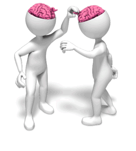 Animated gif sample: Picking One Anothers Brain