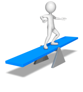 Stick Figure Balance Board | 3D Animated Clipart for PowerPoint -  PresenterMedia.com