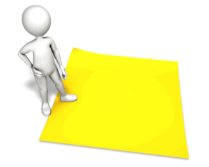 Animated gif sample: Figure Presenting Blank Note