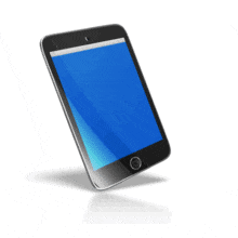 An animation of a smart phone with a square discussion box popup and closing with the ability to add custom text.