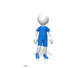 A soccer player bounces the ball and kicks it down the field.