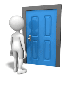 Animated gif sample: Open A Door Looking