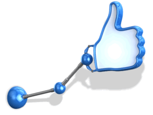Animated gif sample: Mechanical Thumbs Up