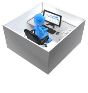 Animated gif sample: Working In A Box