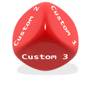 This PowerPoint Animations shows a preview of Rotating Custom Dice